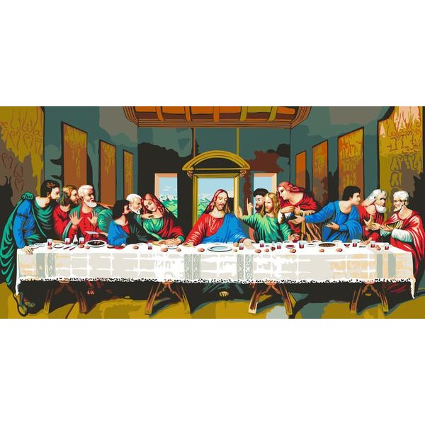 Last Supper - DIY Painting By Numbers