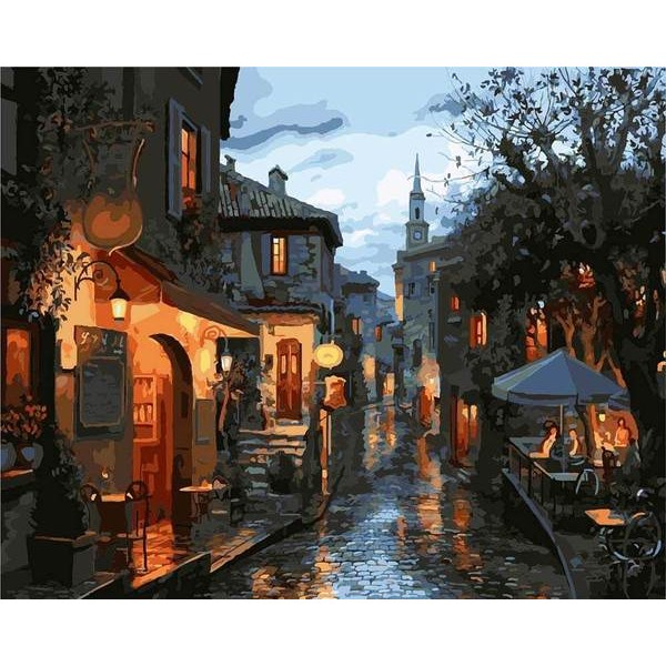 Romantic Road - DIY Painting By Numbers