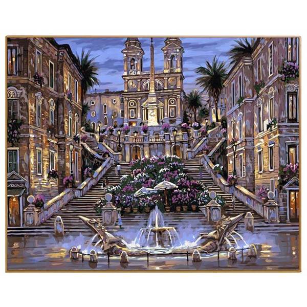 The Mansion - DIY Painting By Numbers