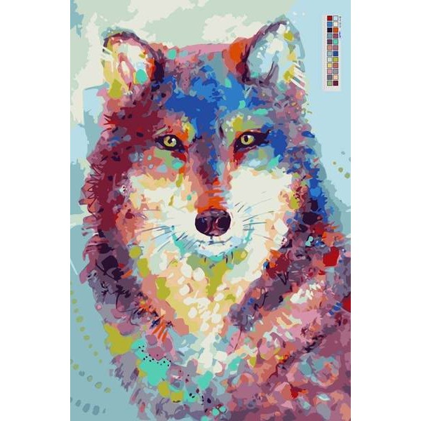 Wolf - DIY Painting By Numbers