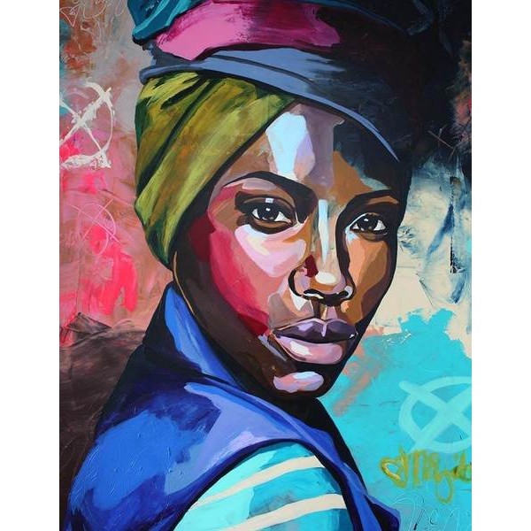 Girl Empowerment 2 - DIY Painting By Numbers