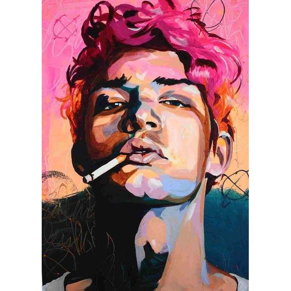 Teenage - DIY Painting By Numbers