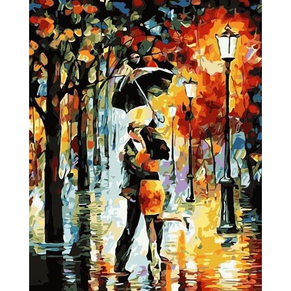 Happy Couple - DIY Painting By Numbers