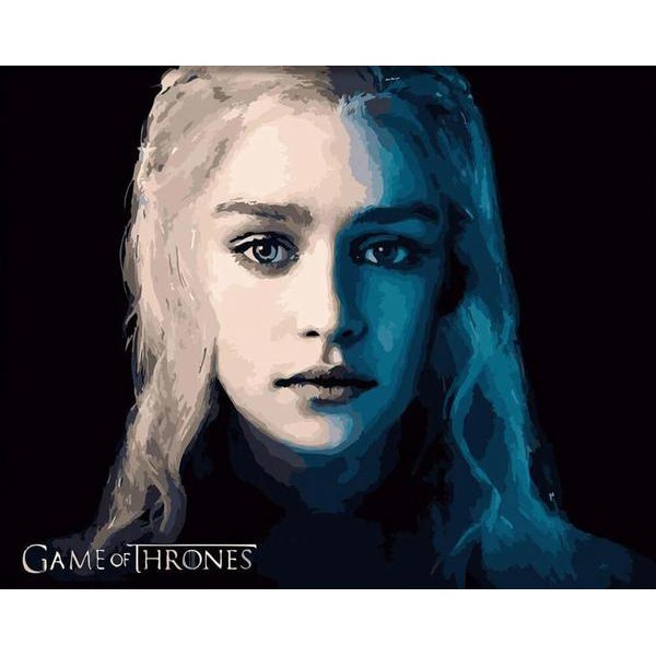 Daenerys Targaryen - DIY Painting By Numbers