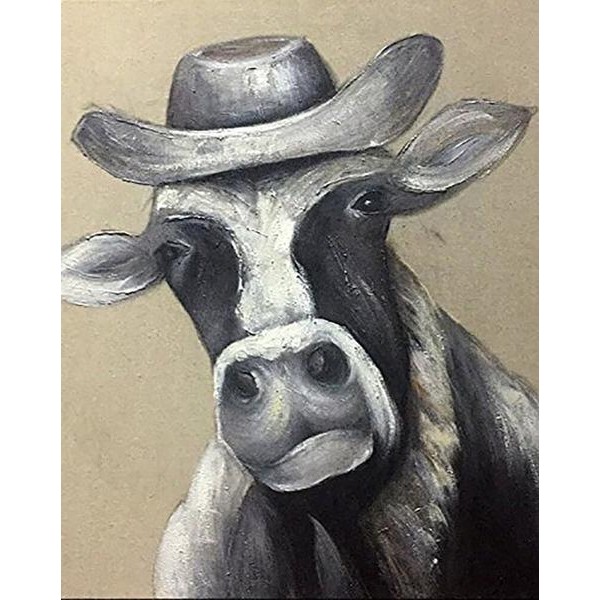 Cow - DIY Painting By Numbers