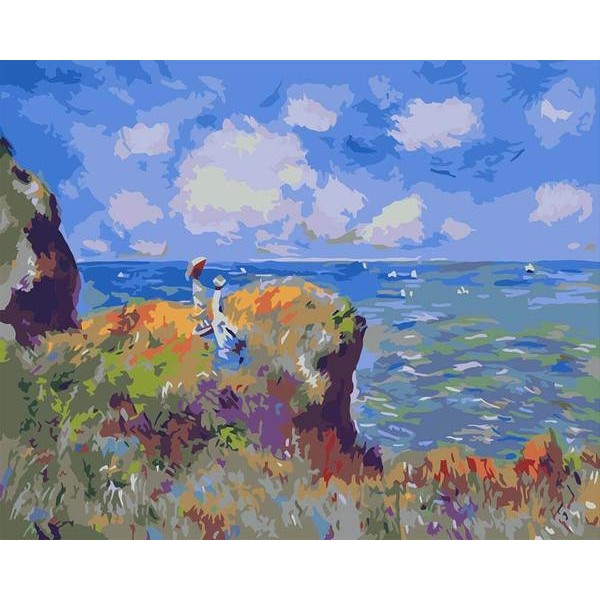 Cliff View - DIY Painting By Numbers