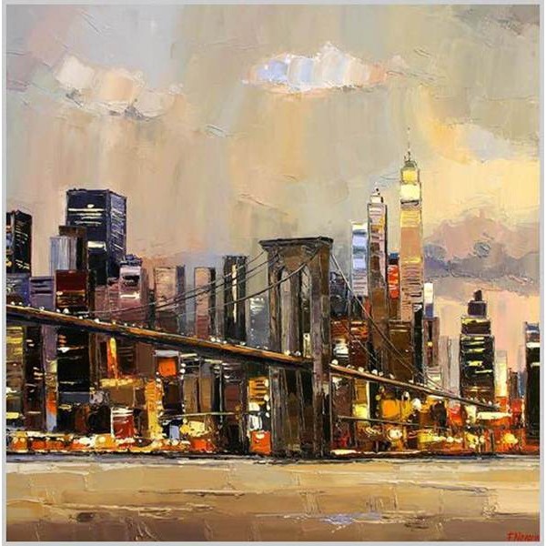 City Bridge - DIY Painting By Numbers