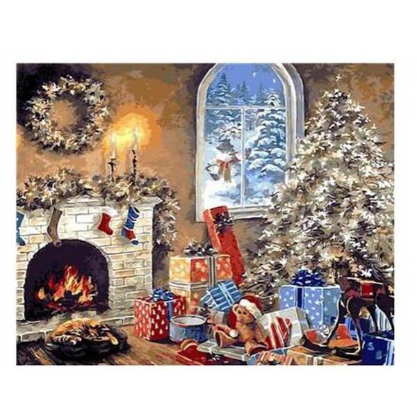 Christmas Time - DIY Painting By Numbers