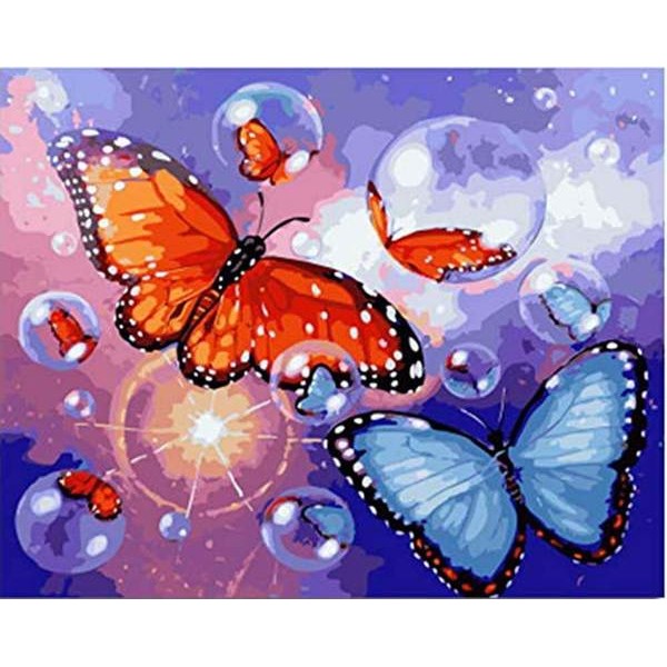 Butterflies - DIY Painting By Numbers