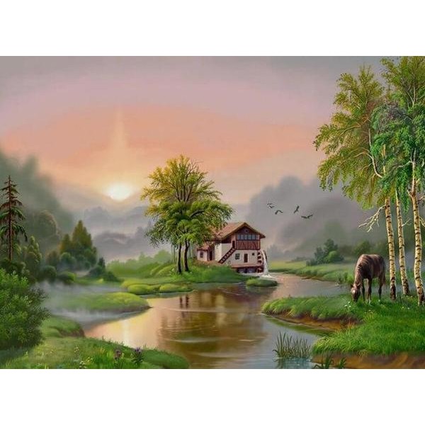 Best Rest House - DIY Painting By Numbers