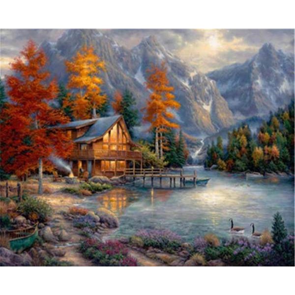 Best Rest House - DIY Painting By Numbers