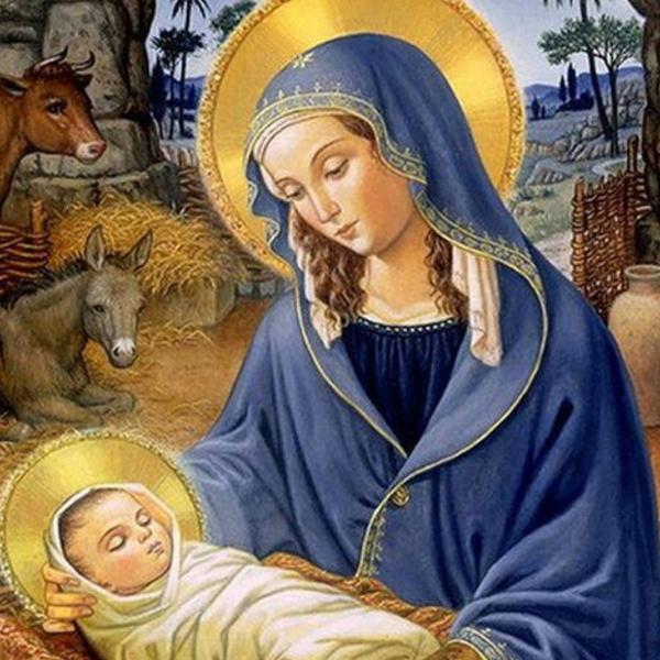 Jesus was Born - DIY Diamond Painting