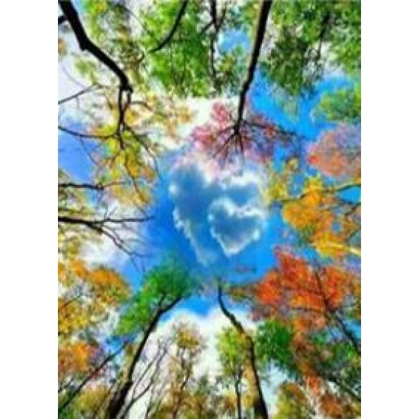 Sky View on the Ground - DIY Diamond Painting