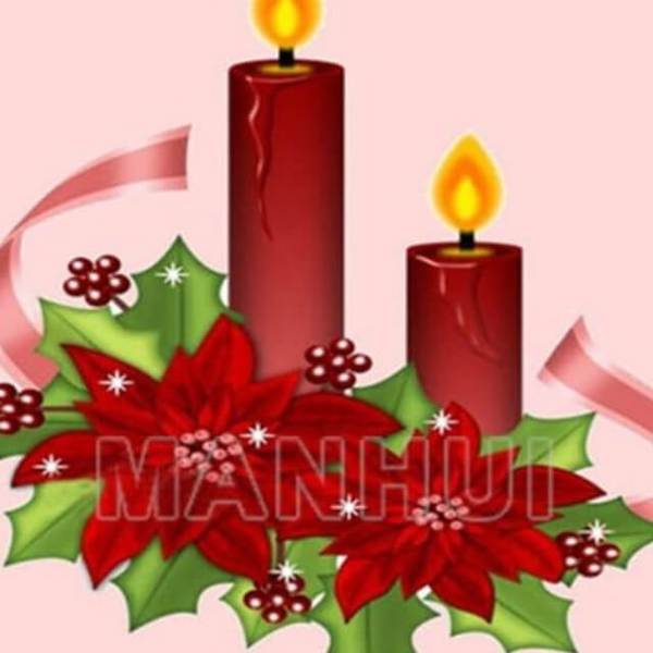 Christmas Decor - DIY Diamond  Painting