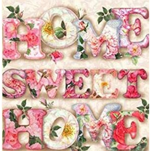 Home Sweet Home - DIY Diamond Painting