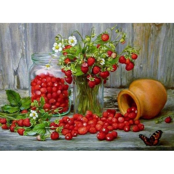 Strawberries - DIY Diamond Painting