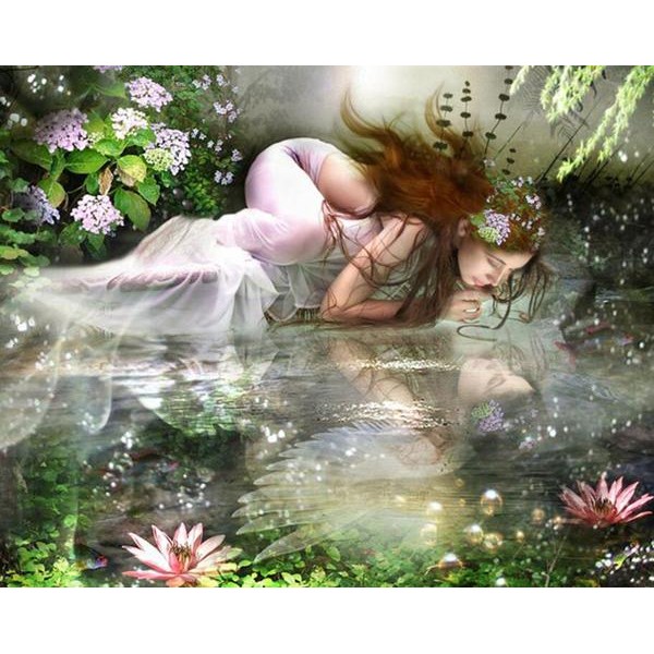 Water Fairy - DIY Diamond Painting