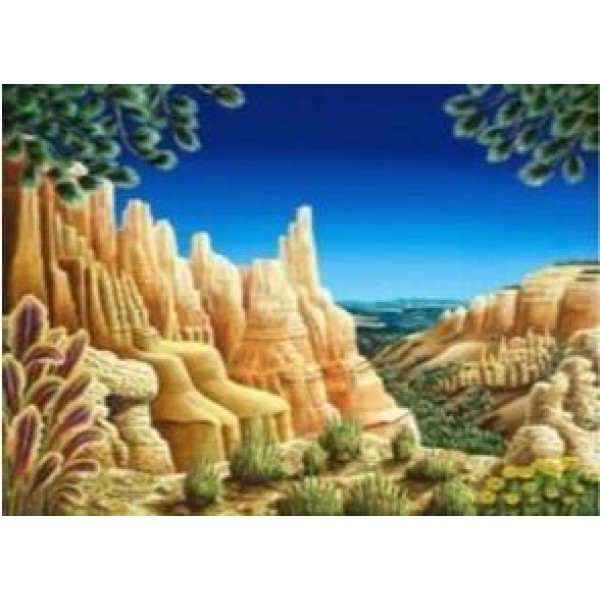 Country Place #1 - DIY Diamond  Painting