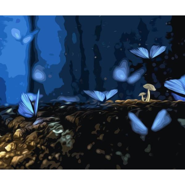 Luminescence Butterfly - DIY Diamond Painting