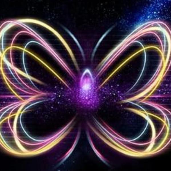 Neon Butterfly #4 - DIY Diamond Painting