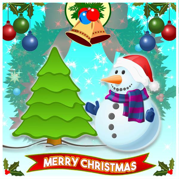 Snowman Greetings - DIY Diamond Painting