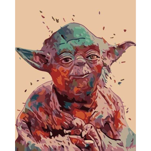 Yoda Star Wars - DIY Painting By Numbers