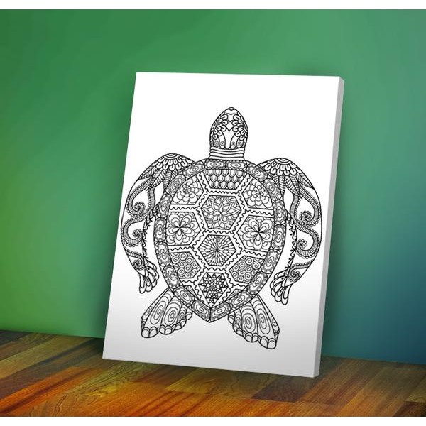 Turtle - Coloring Canvas