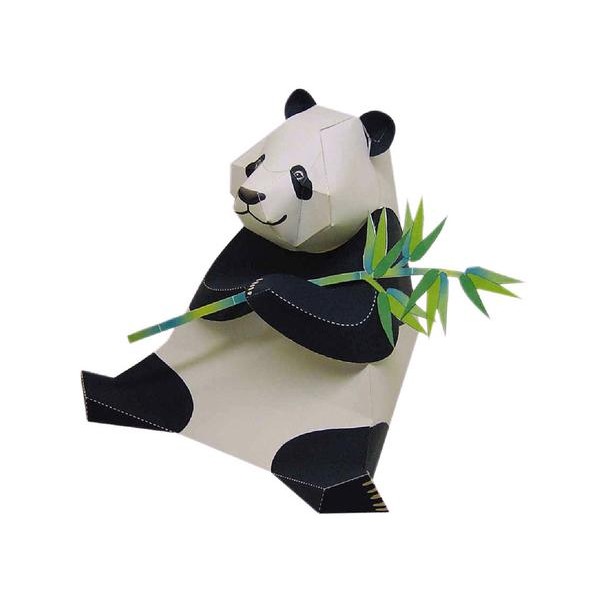 Chinese Giant Panda DIY 3D Origami