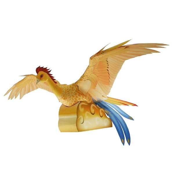 Chinese Phoenix Secular Bird DIY 3D Origami