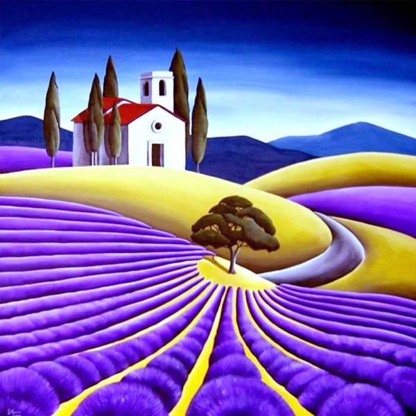 Lavender Manor - DIY Painting By Numbers