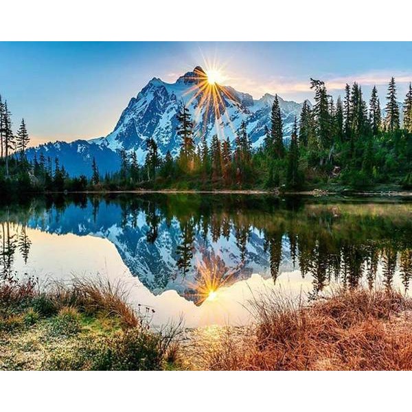 Fresh Sunrise - DIY Painting By Numbers