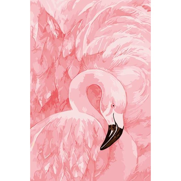 Flamingo - DIY Painting By Numbers