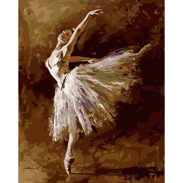 Ballerina - DIY Painting By Numbers