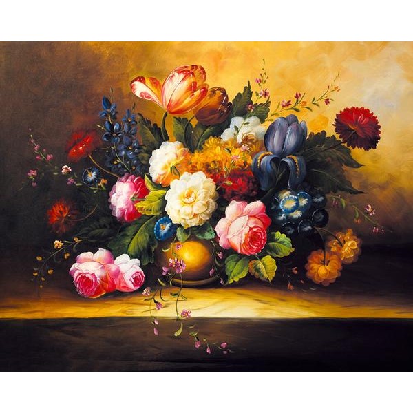Assorted Flowers - DIY Painting By Numbers