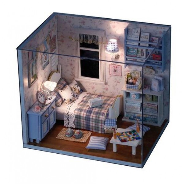 Cozy Bedroom-  DIY Miniature Dollhouse