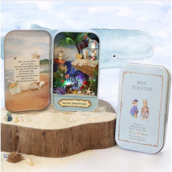 Island Adventures -DIY Box Theatre Miniatures