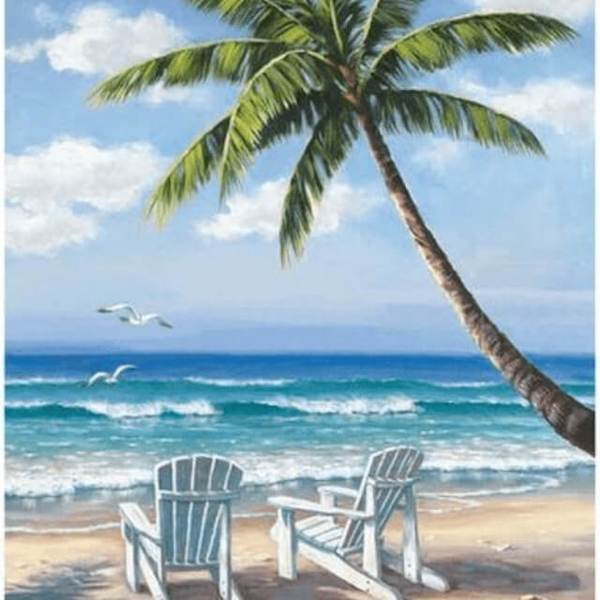 Seaside View - DIY Diamond Painting