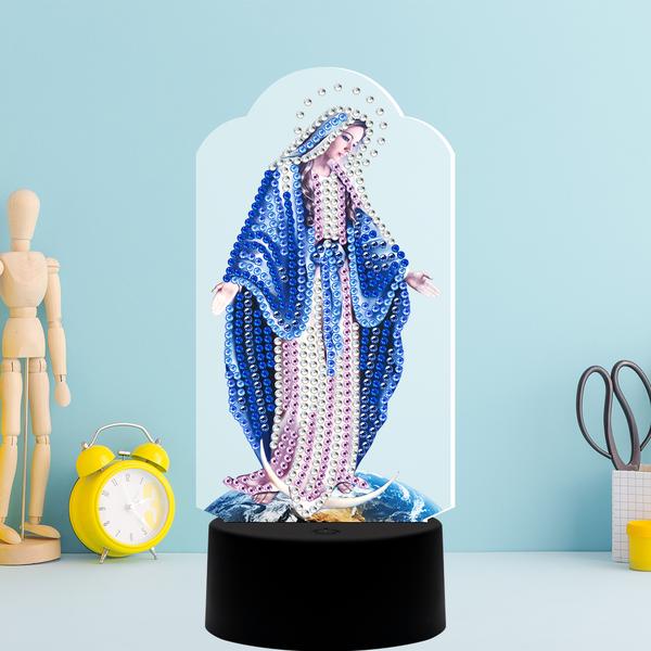 Mother Mary - DIY Diamond Painting Table Decoration