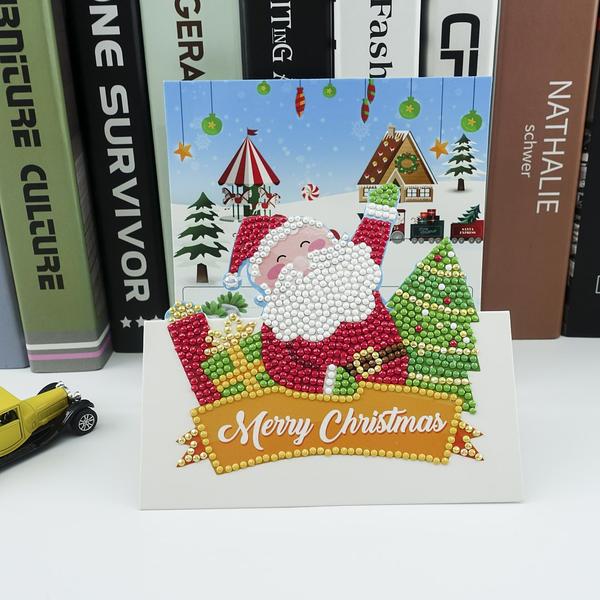 Santa Giveaways - Diamond Painting Folding Card