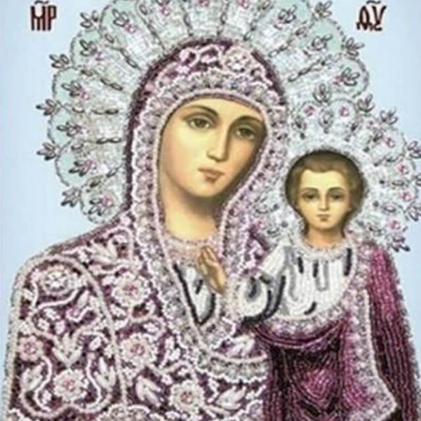 Virgin Mary and Jesus Christ #3 - DIY Diamond Painting