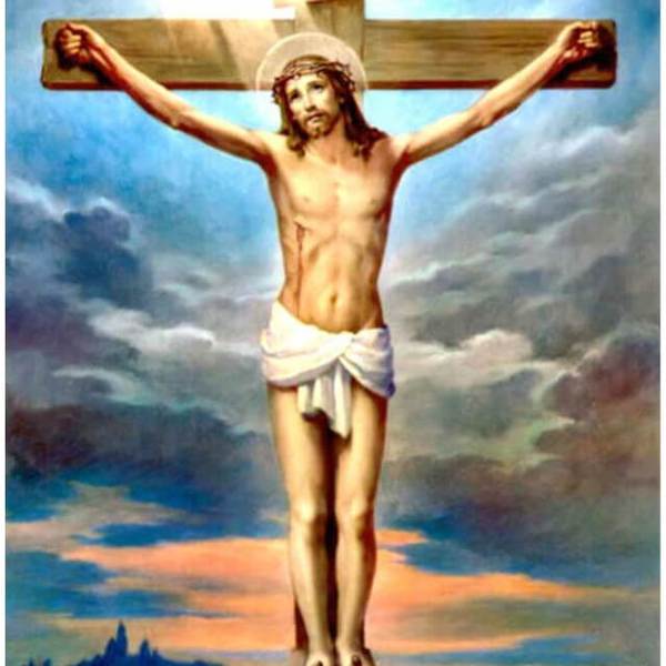 Jesus Christ on the Cross # 4 - DIY Diamond Painting