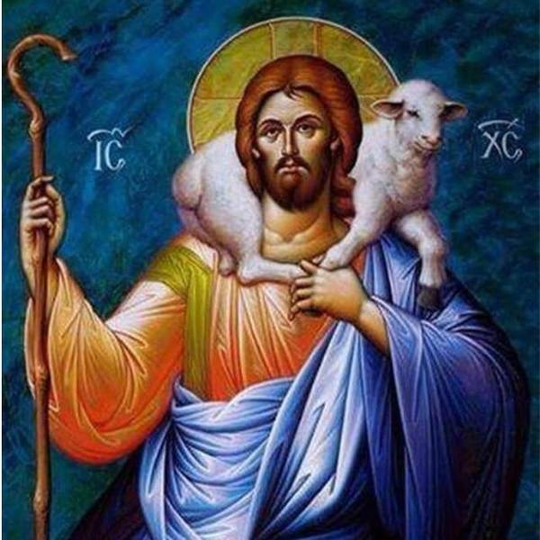 Jesus Christ The Good Shepherd - DIY Diamond Painting