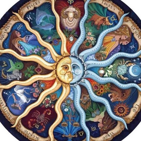 Zodiac Sign Meditation - DIY Diamond Painting