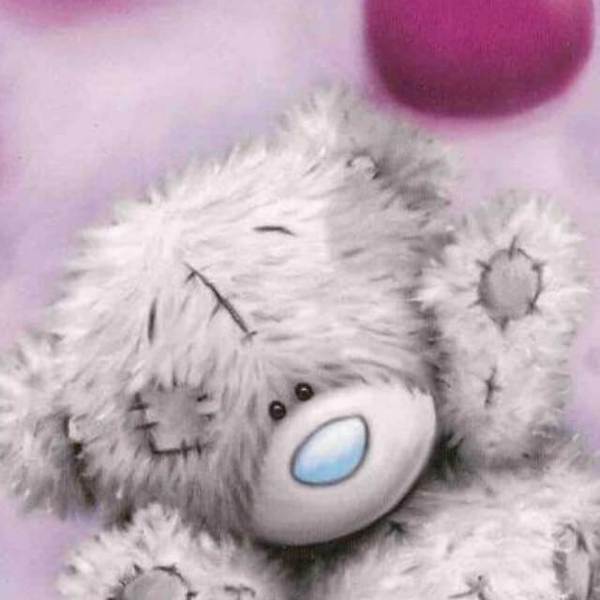 Teddy Bear Hearts - DIY Diamond Painting