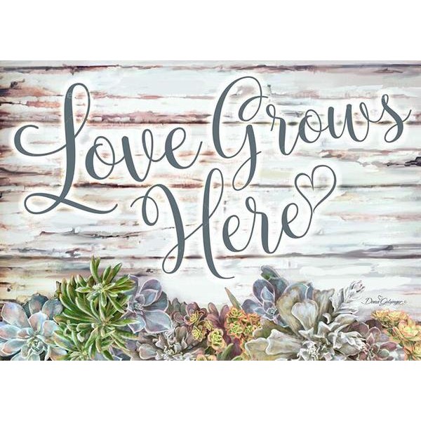 Love Grows Here - DIY Diamond Painting
