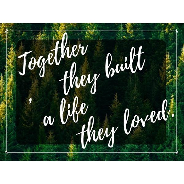 Together They Built a Life - DIY Diamond  Painting