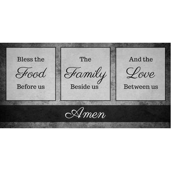 Food Family Love - DIY Diamond  Painting