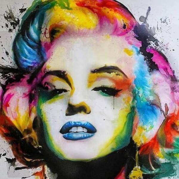 Marilyn Monroe - DIY Diamond  Painting