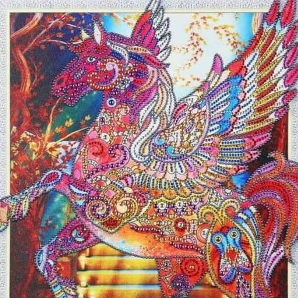 Pegasus -  Glittering 5D DIY Diamond Painting