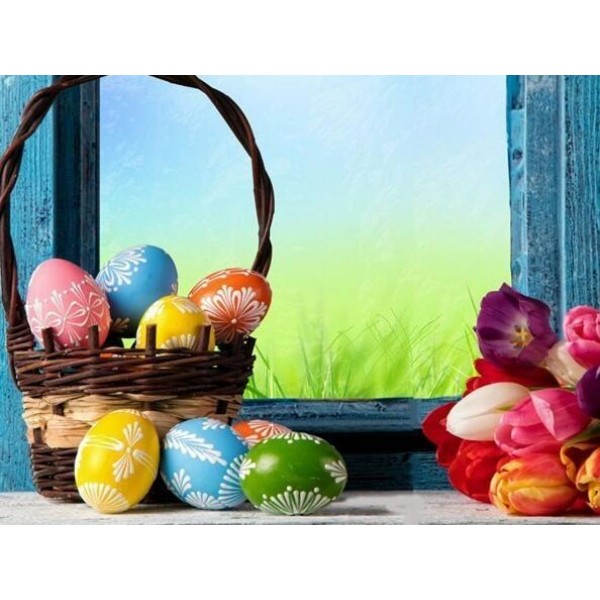 Easter Eggs #3 - DIY Diamond Painting